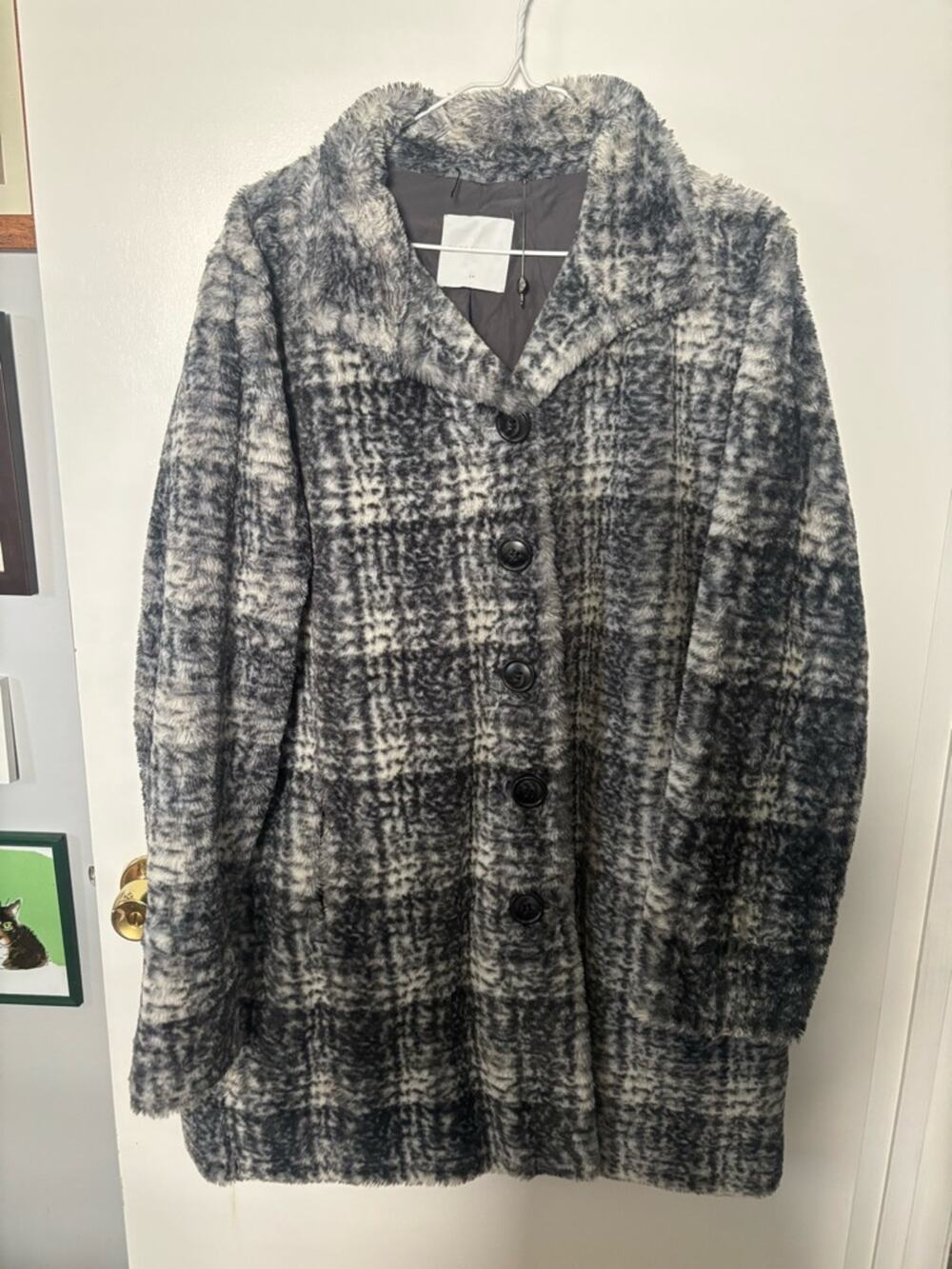 Plaid Quiet Luxury Romantic Coat Mob Wife Aesthetic Sopranos Style Rino & Pelle